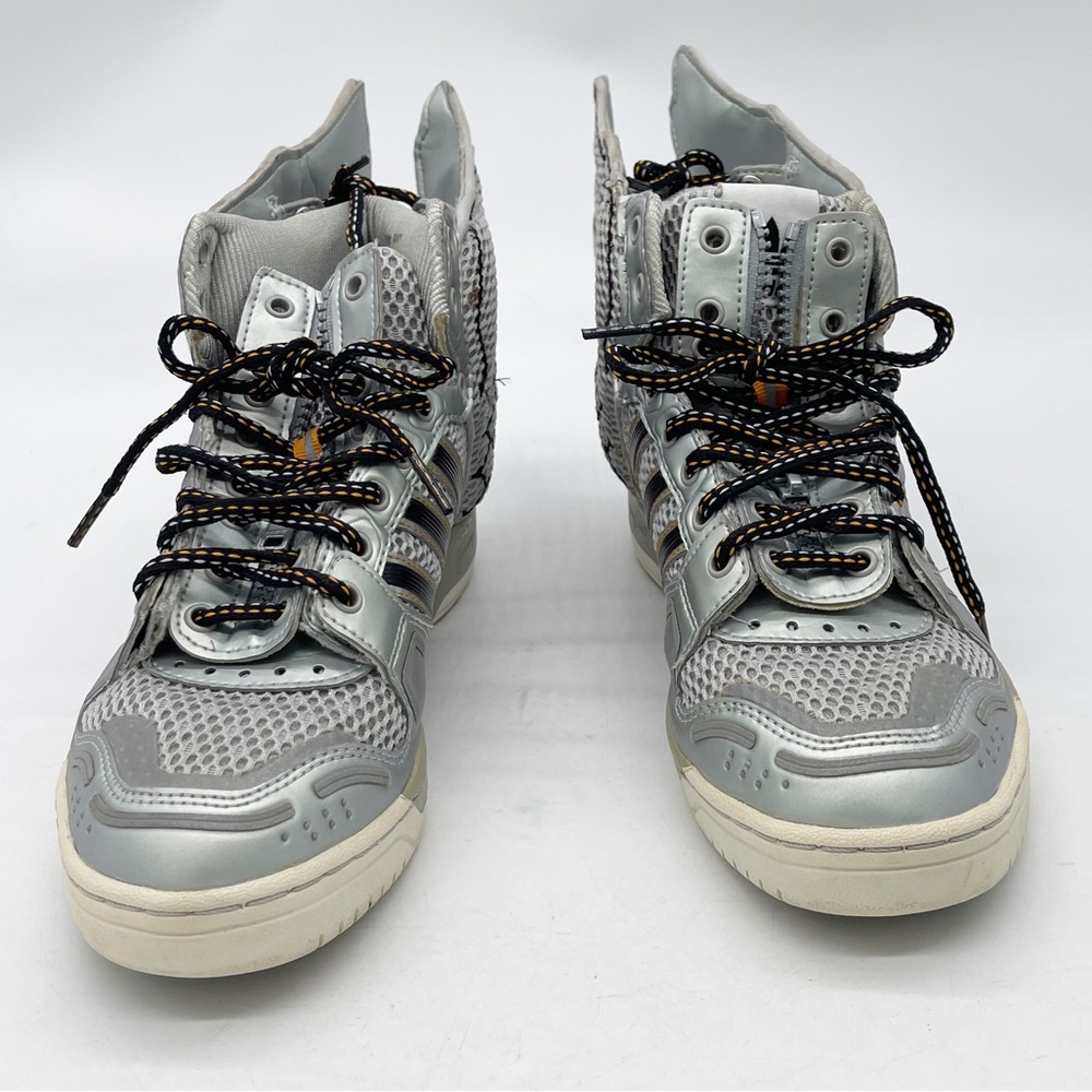 Adidas Jeremy Scott JS Wings 2.0 Lace Up Zip Sneakers Womens Size 6.5 G61109 - Picture 7 of 16